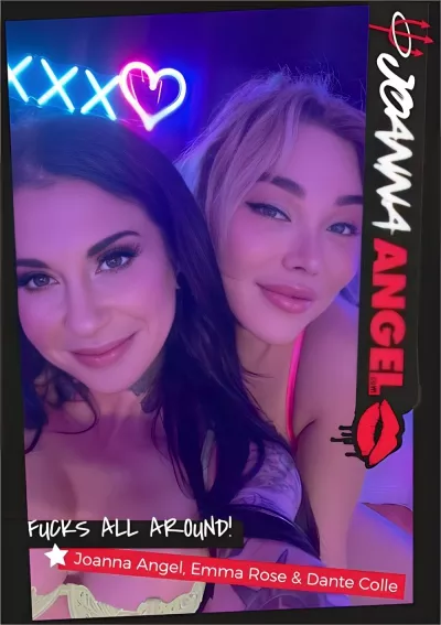 Sexy T-Girl Emma Rose & Joanna Angel & Dante: Fucks All Around!