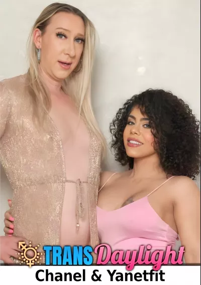 Blonde Trans Chanel Jordan Loves Passionate Sex With Brunette Beauty.